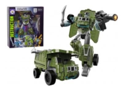 Robot Destruction Tipper Truck Green 2/7 - toy for little builders