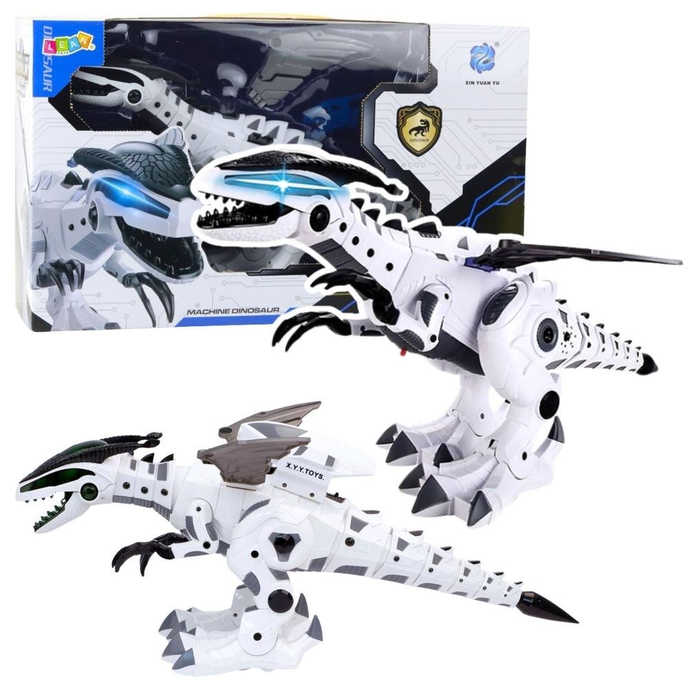 Robot dinosaur with wings battery operated - interactive toy