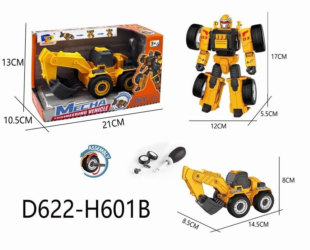 Maksik Transforming Robot D622-H601B - perfect gift for kids
