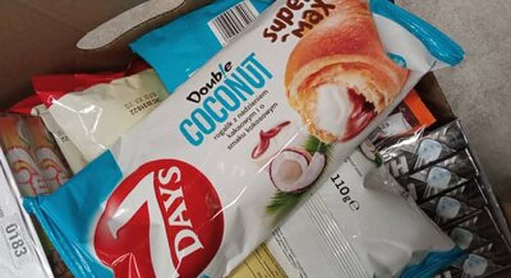 7Days Max Croissant with cocoa-coconut filling - perfect for a snack