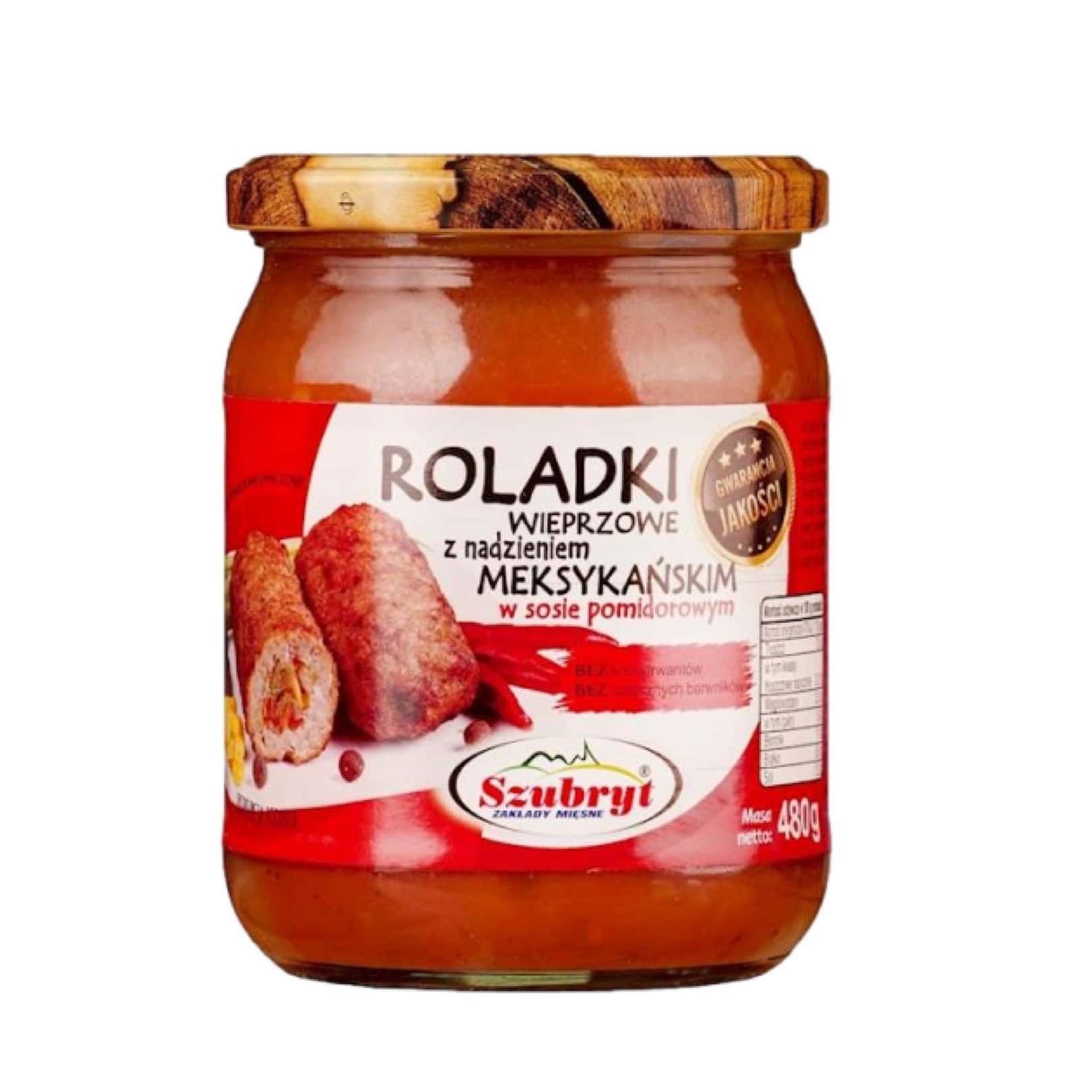 SZUB Ham rolls with Mexican filling 480 g - perfect for a snack