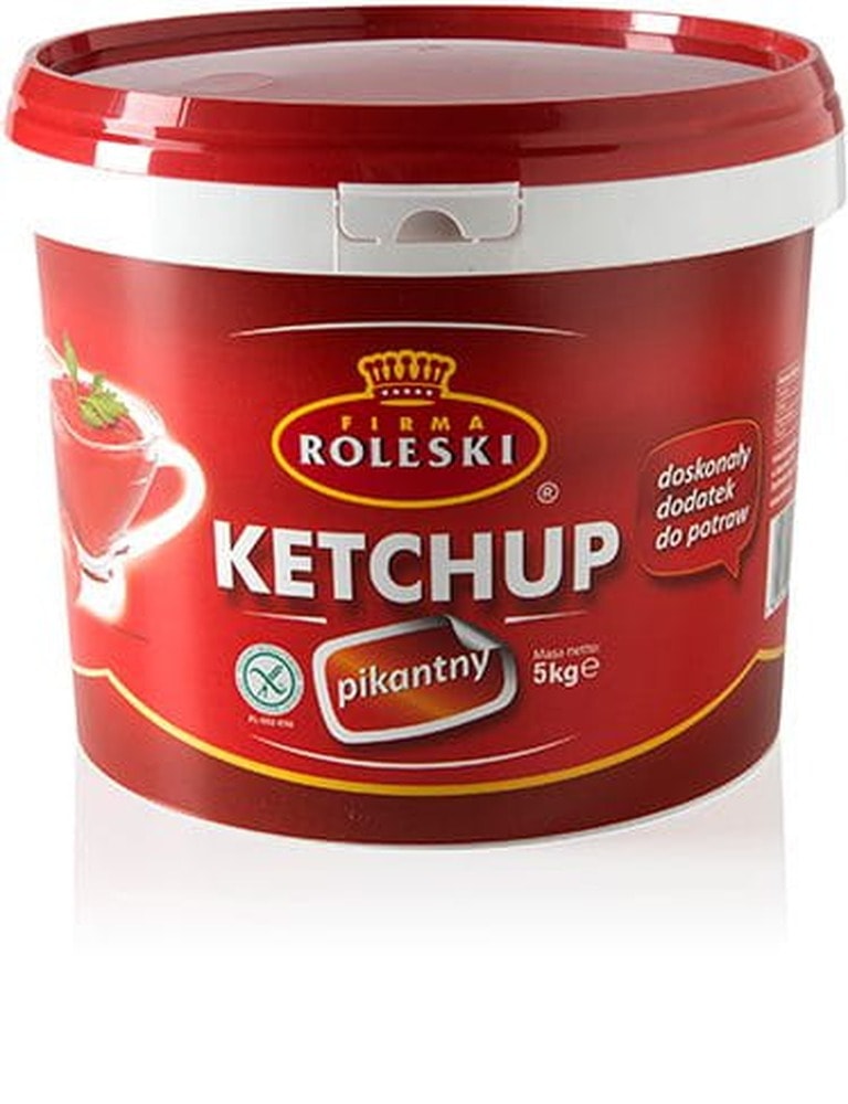 Roleski Spicy Ketchup 5 kg - spicy addition to dishes