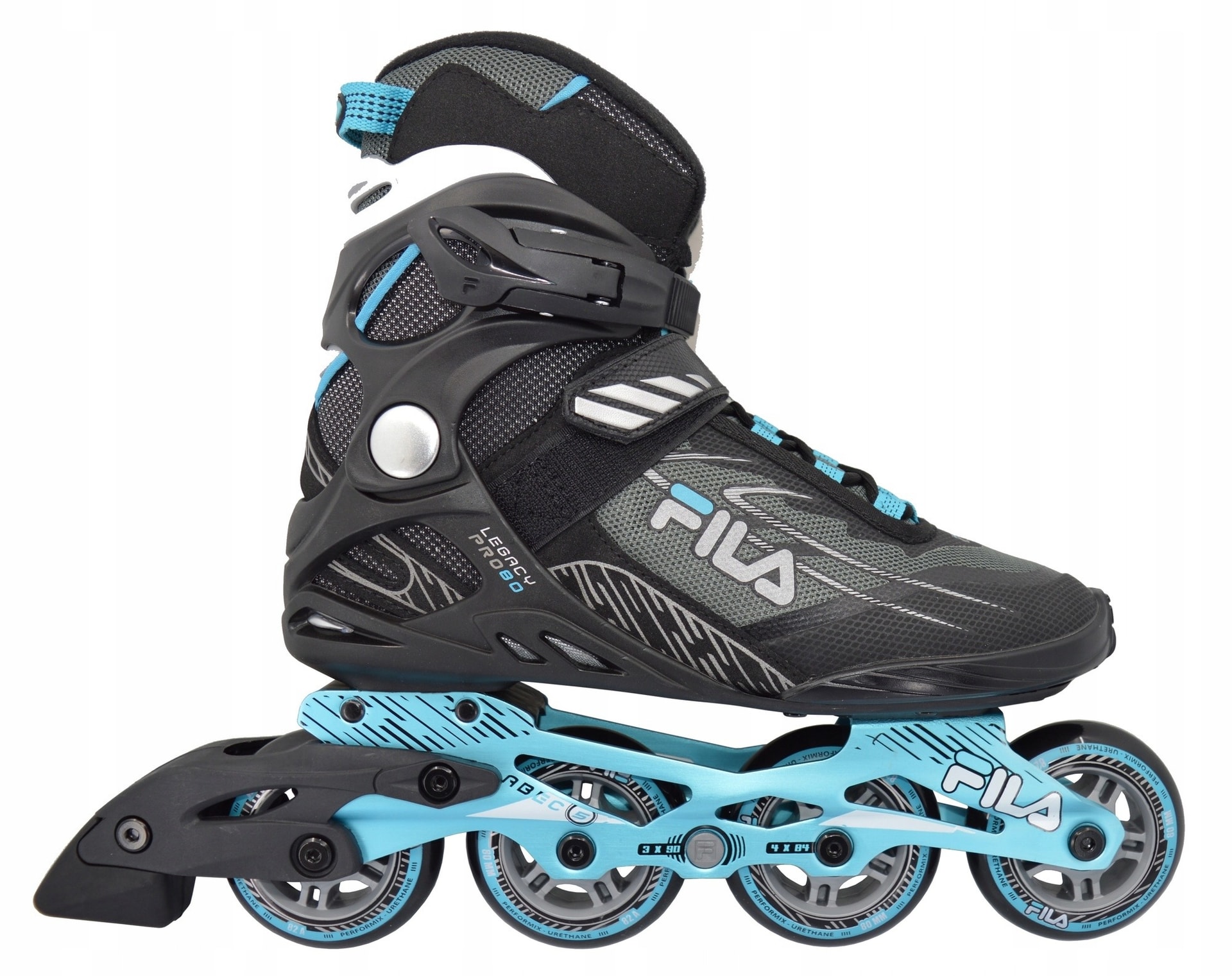 Fila Inline Skates Legacy Pro 80 Lady - black/blue, size 38