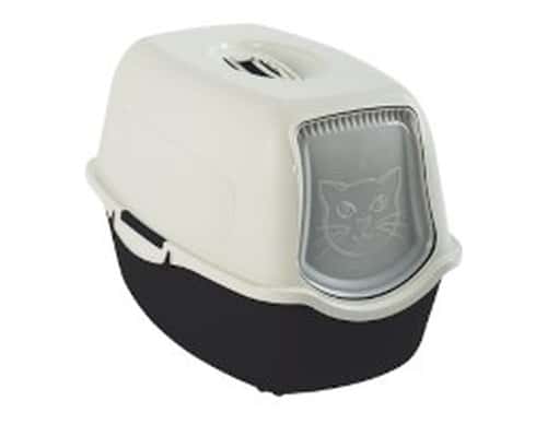 ROTHO Bailey - White-black cat litter box - comfort and hygiene for your pet