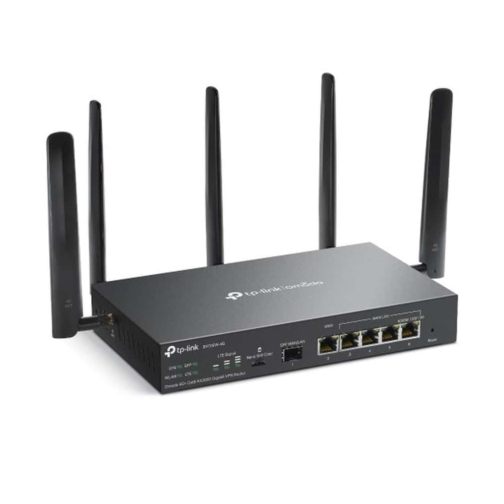 TP-Link Omada ER706W-4G - Wireless Router Gigabit Ethernet Dual-band Black
