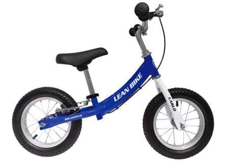 Leantoys Carlo balance bike blue - perfect for the start