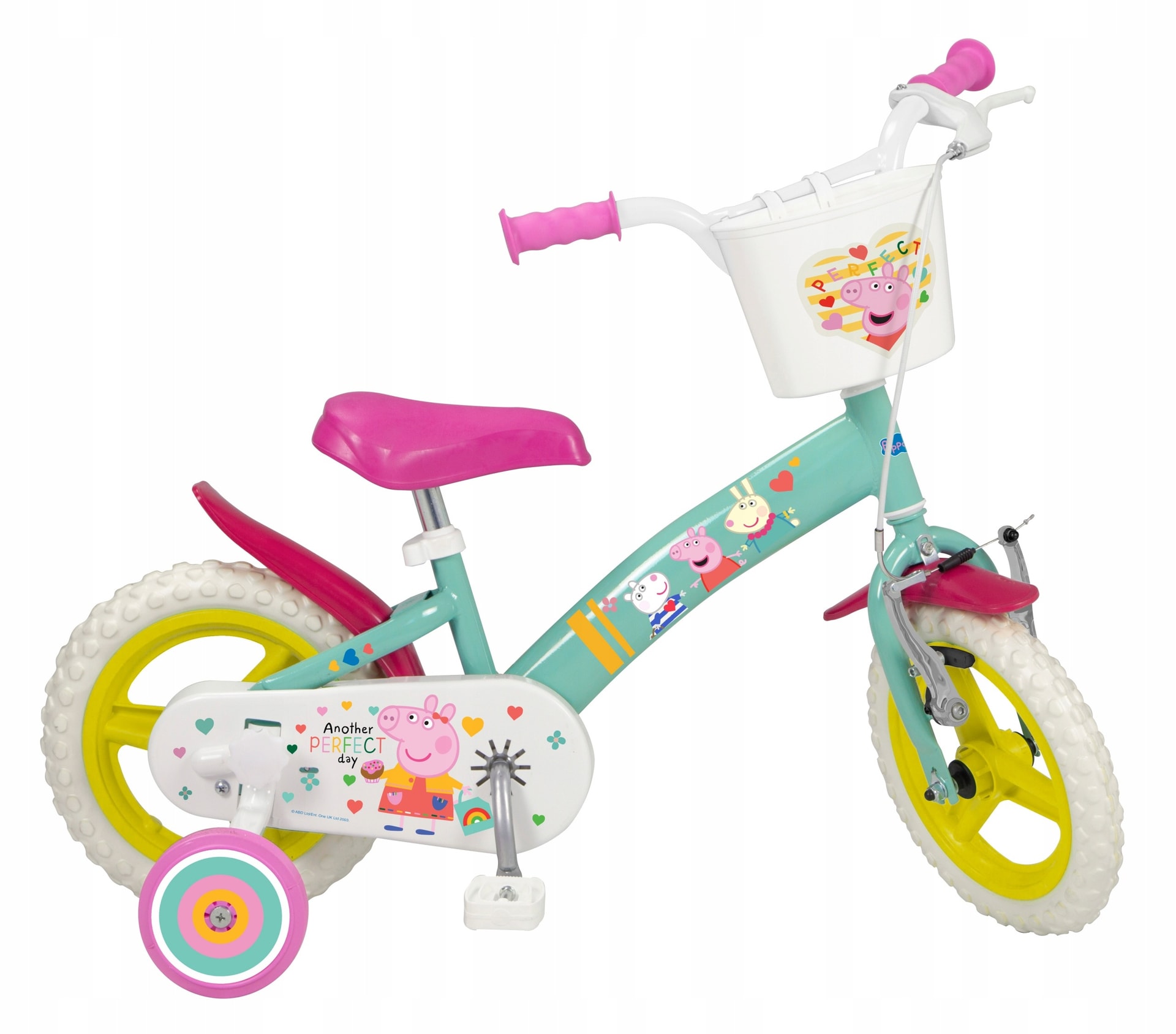 Peppa Pig Children's bicycle 12 inch green - perfect as a gift
