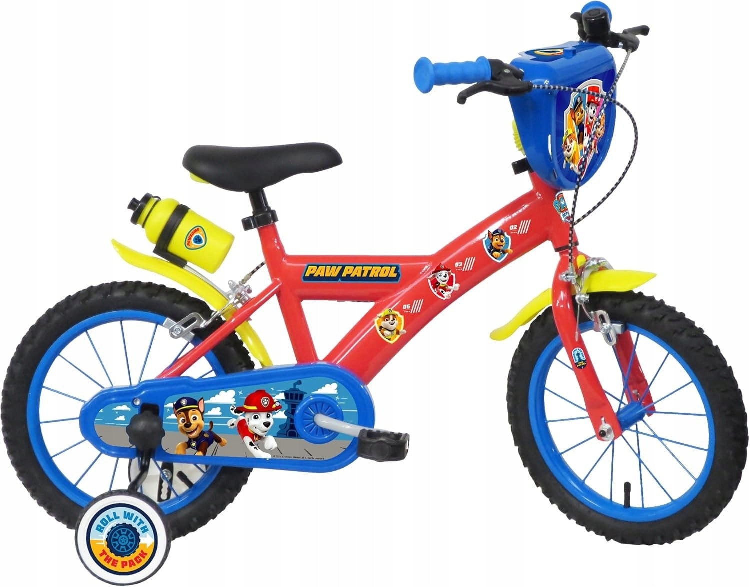 Paw Patrol Children's Bicycle 16 inch - perfect for starting the adventure
