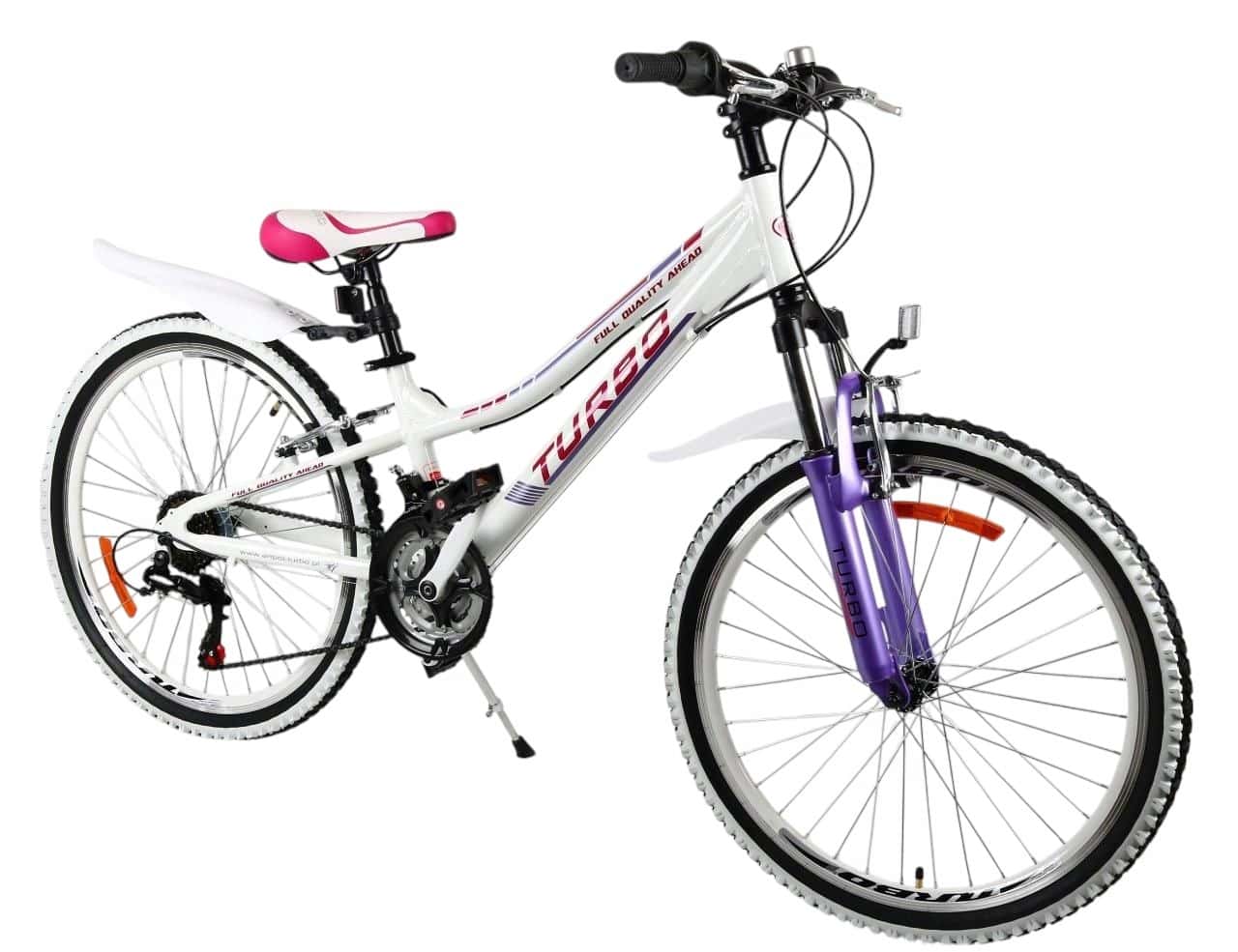 Kimride MTB 24 inch bicycle white - perfect for beginners