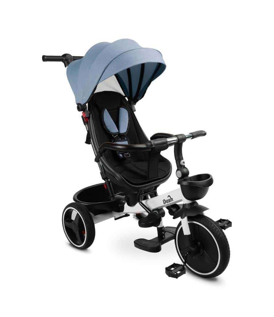 Toyz Dash tricycle blue - perfect for walks and fun
