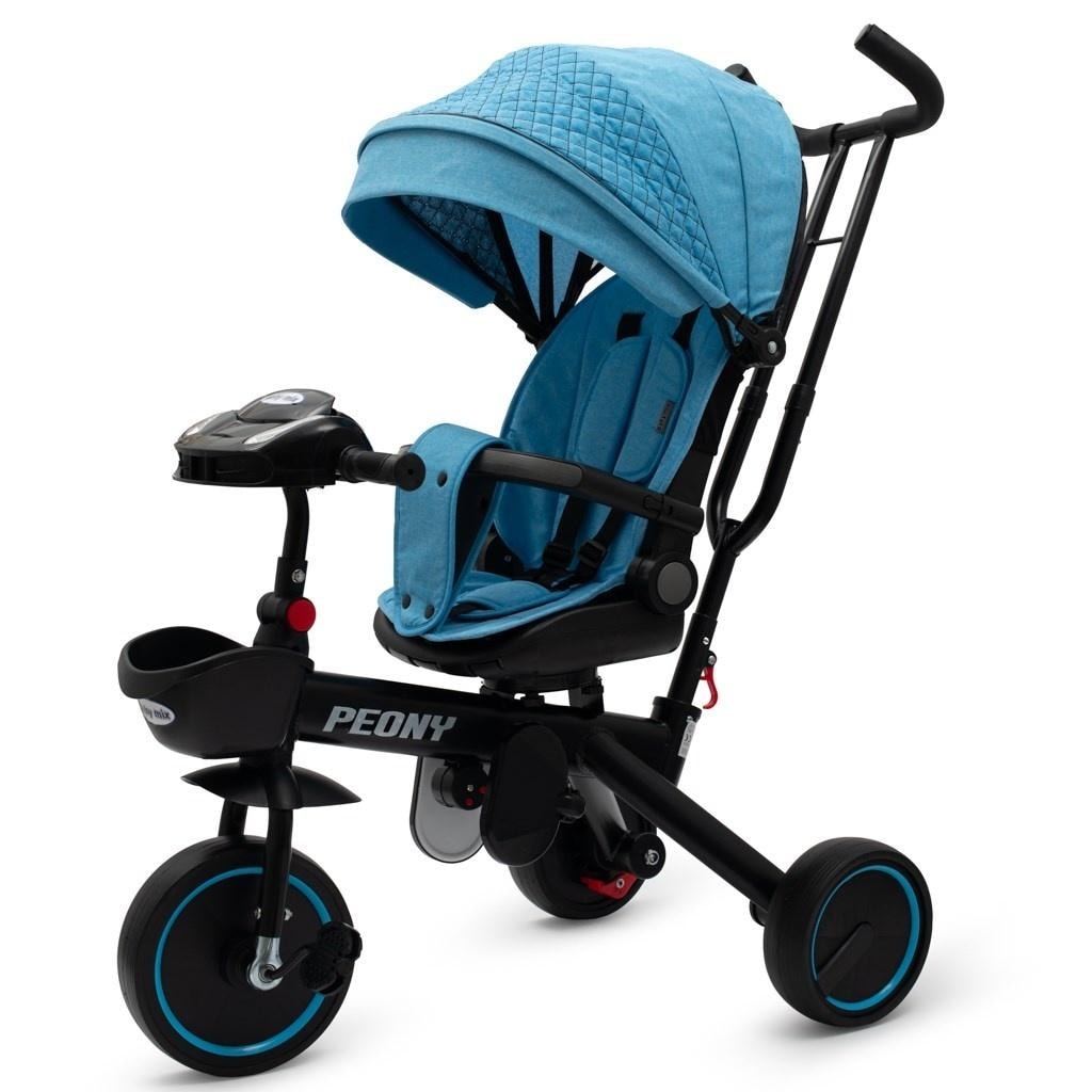 Baby Mix Peony EVA tricycle blue - perfect for a walk