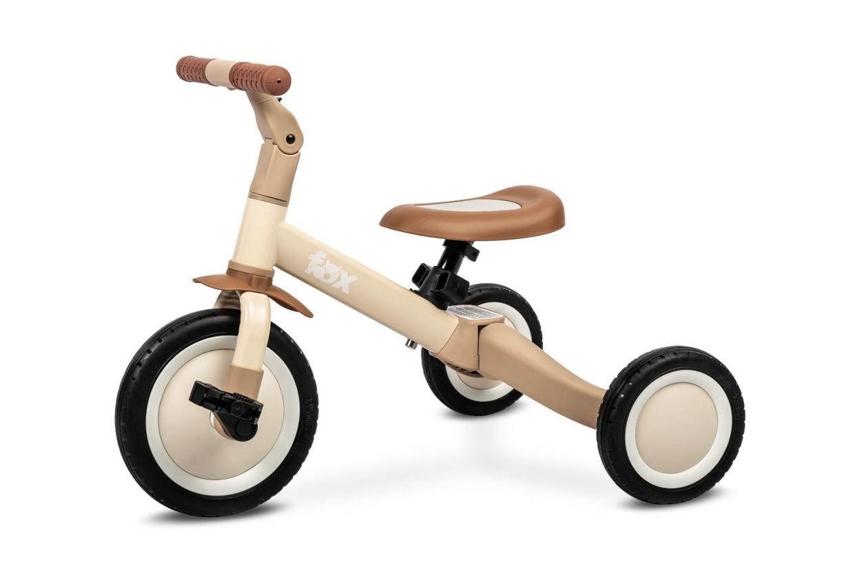 Fox tricycle beige 4in1 for children - perfect as a gift
