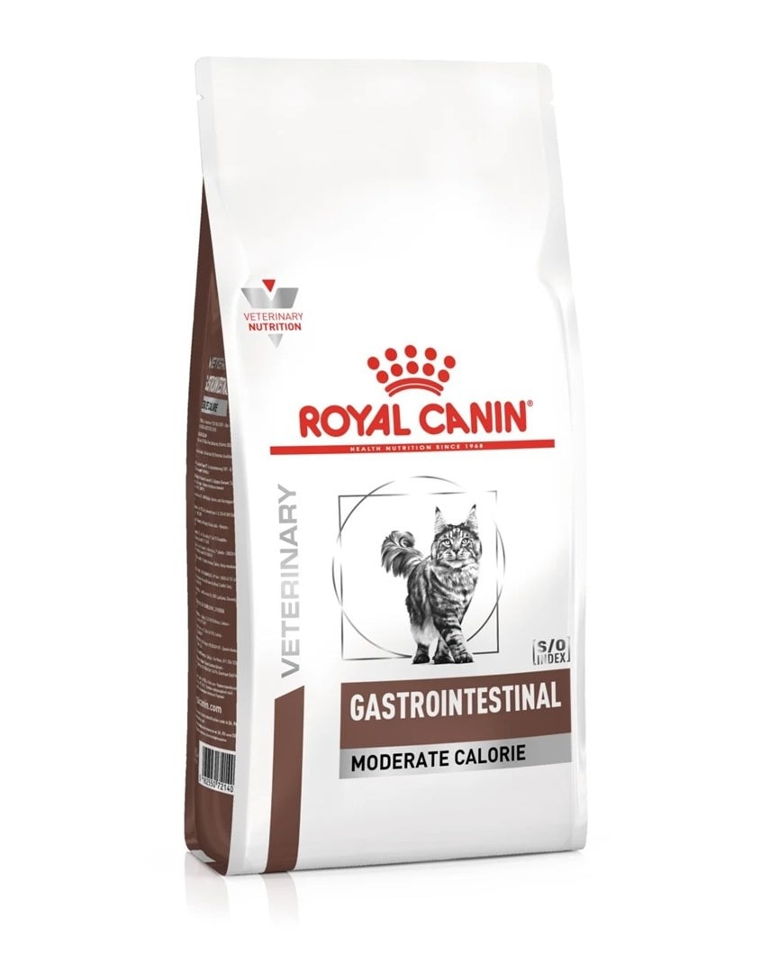 ROYAL CANIN Intestinal Gastro Moderate Calorie - Cat food for digestive problems 400g