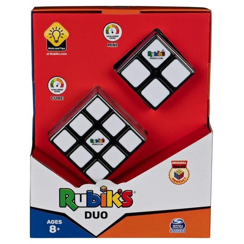 Rubik's Duo Set - Rubik's Cube 3x3 and 2x2 for everyone