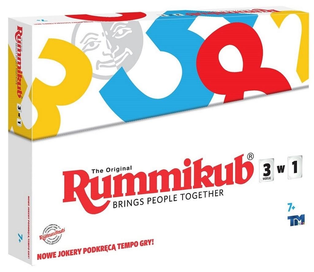 TM Toys Rummikub 3in1 - Family board game