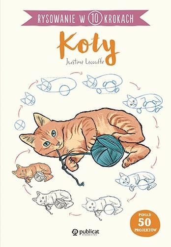 Publicat Cats. Drawing in 10 Steps - learn to draw cats!