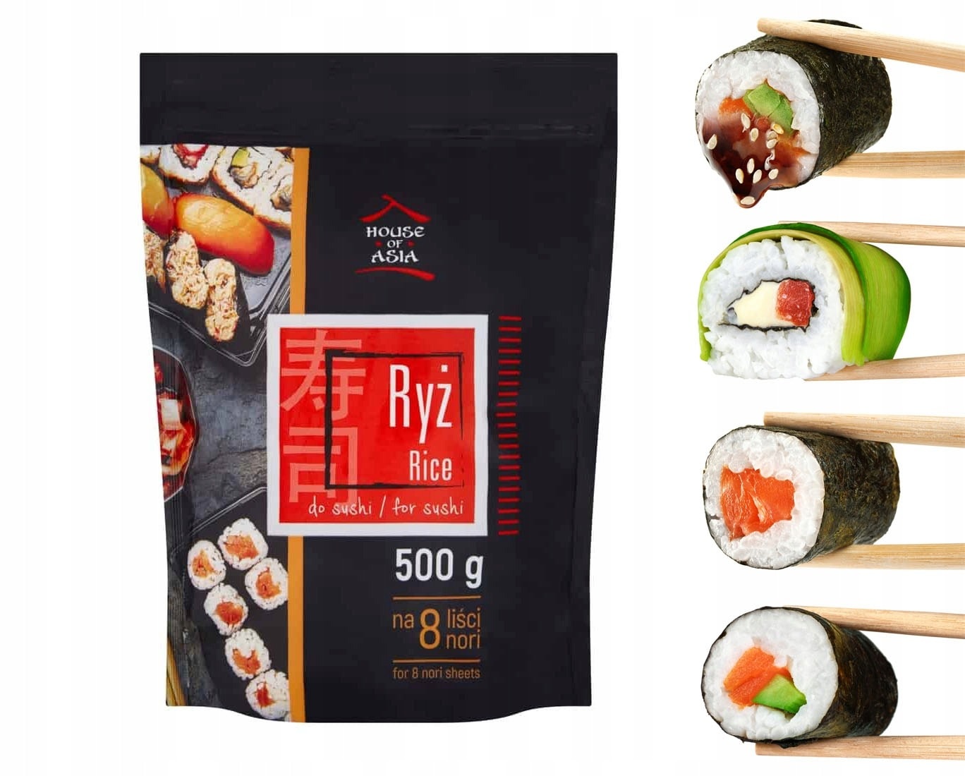 Ha Sushi Rice 500 g - ideal for rolls