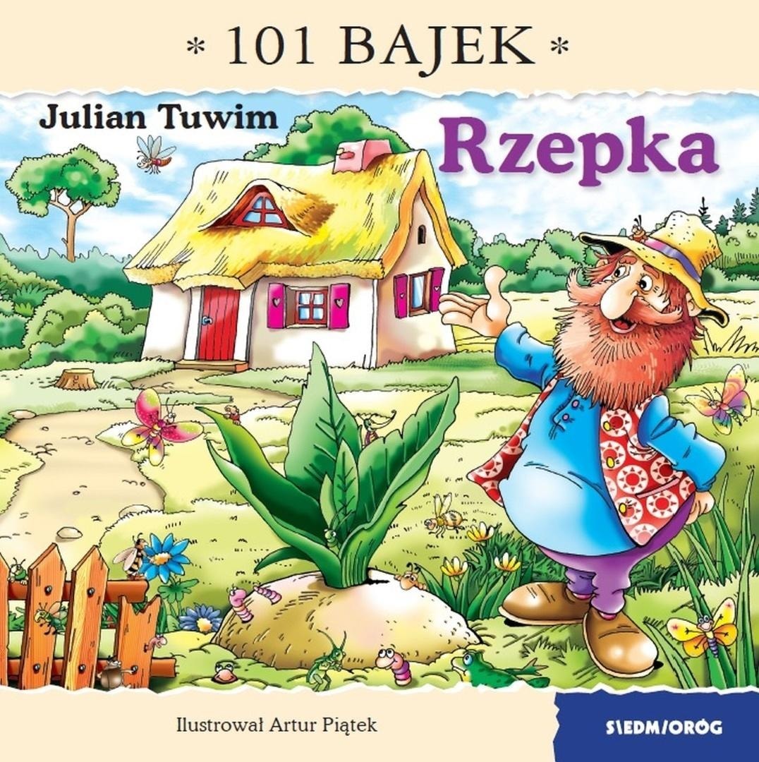 101 Fairy Tales. The Turnip. Julian Tuwim, Artur Piątek - Classic fairy tale for children