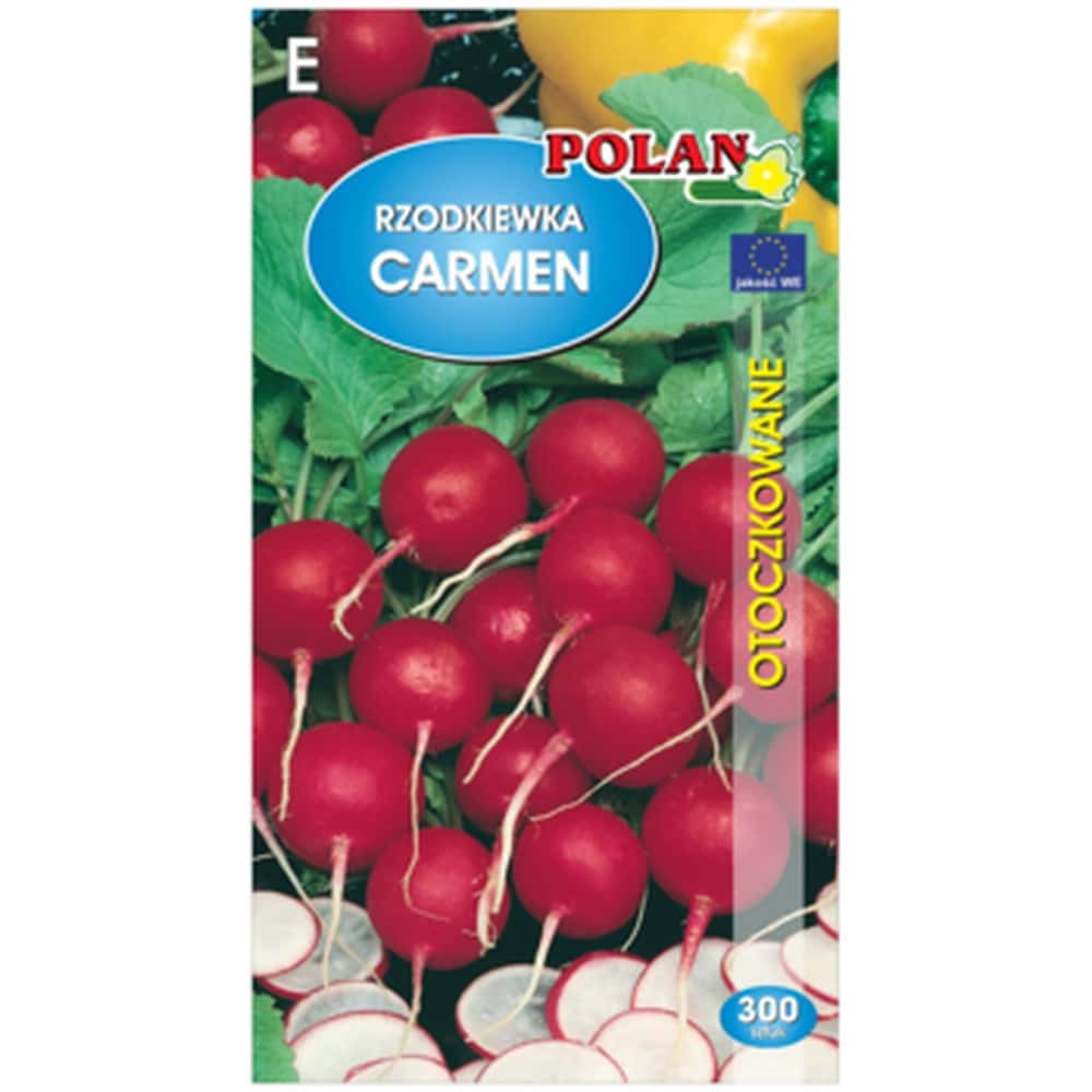PlantiCo Radish Carmen - pelleted seeds for every gardener