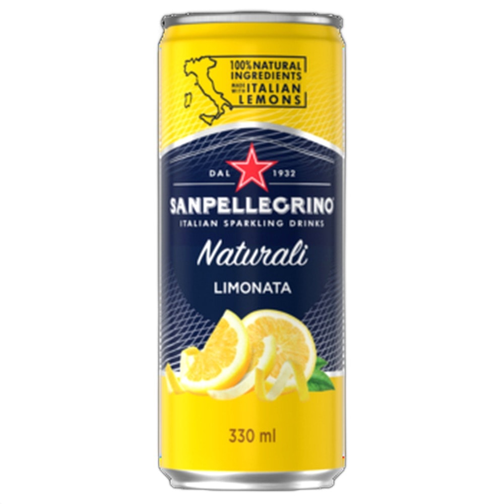 S.Pellegrino Limonata - Refreshing lemon drink 330 ml