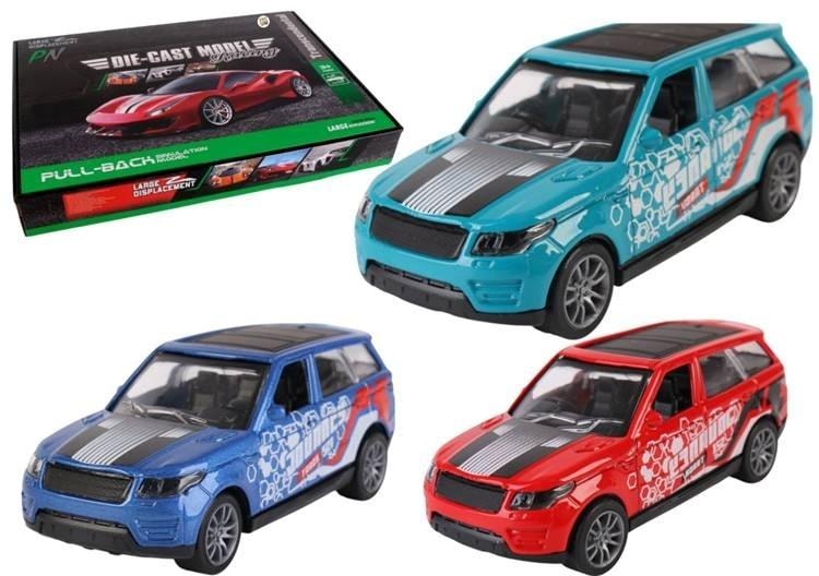 Metal off-road car 1:32 - collector's model with drive