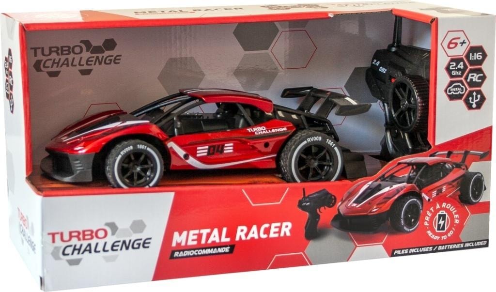 MGM Metal Racing Car R/C Turbo Challenge 1:16