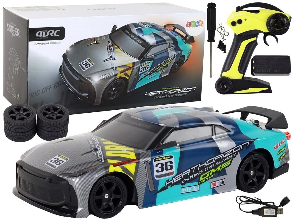 RC Car 4x4 1:16 - Remote Controlled Sports Vehicle