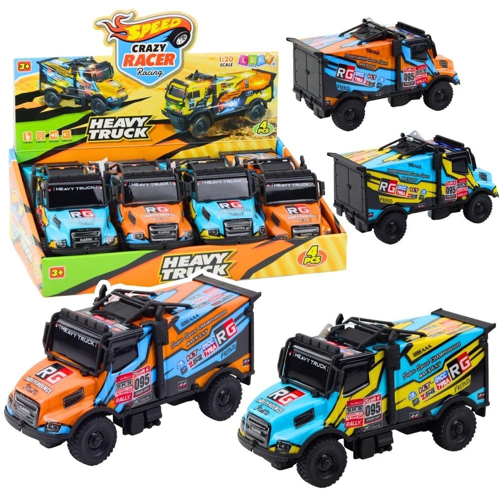 Leantoys Off-road car with drive and light - perfect gift for kids