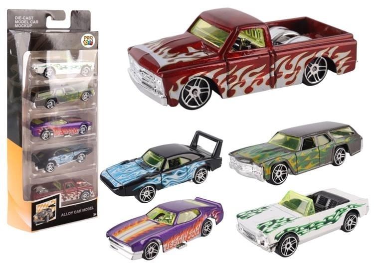 Pro Kids Metal toy cars 5-pack 1:64 - automotive classics for everyone!