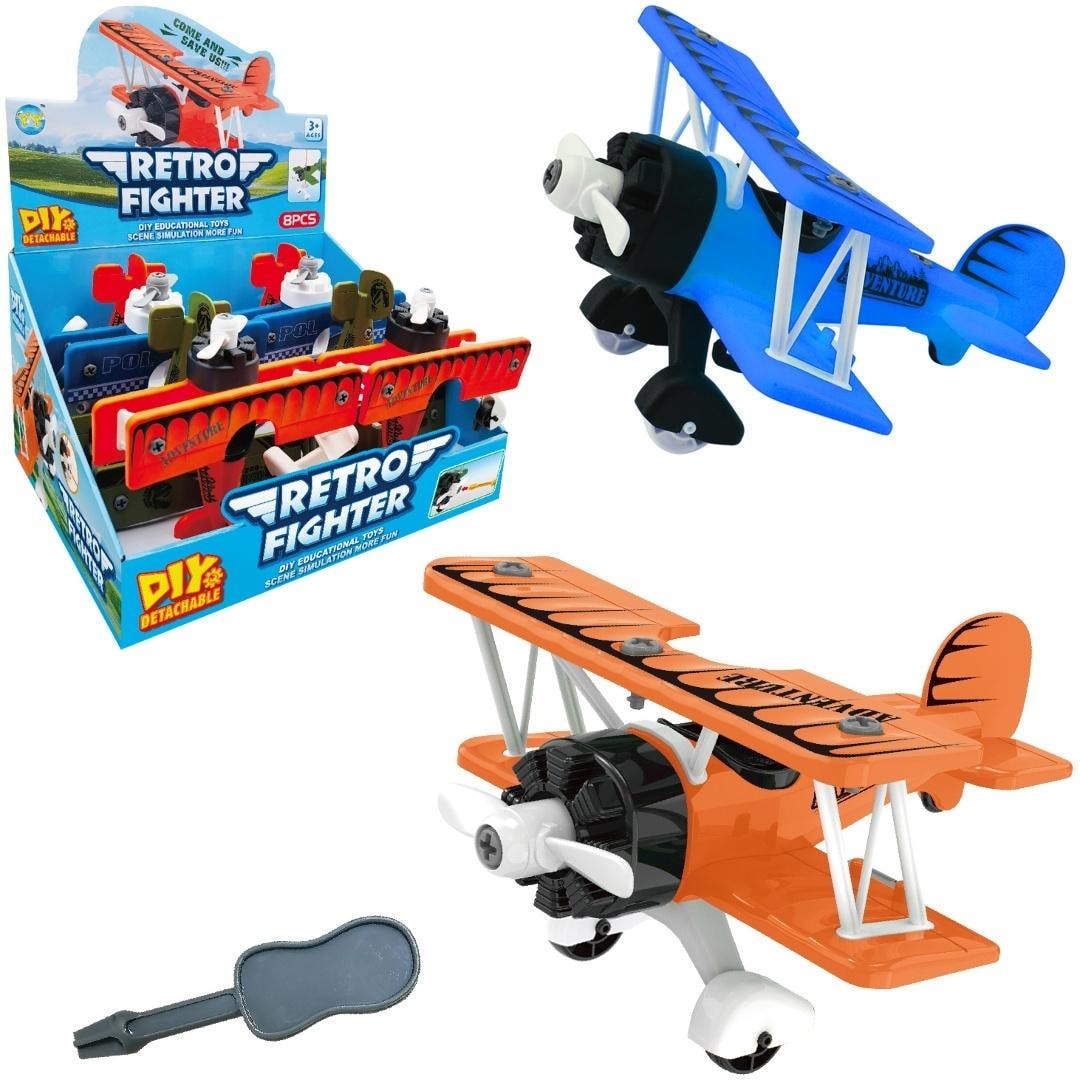 Take-apart airplane MIX - Educational toy for kids