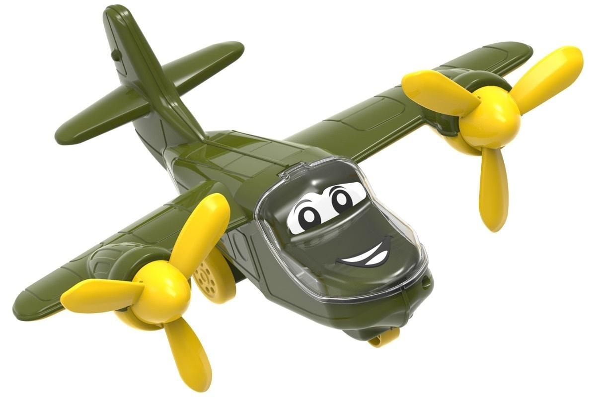 TechnoK Airplane green - perfect gift for a little pilot