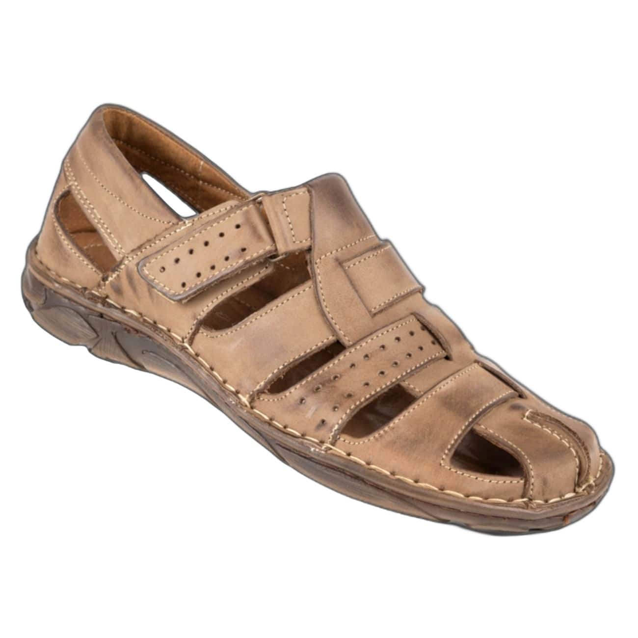 Men's sandals beige - comfortable shoes for summer