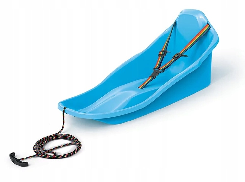 Topo Sledge with Harness - Blue Sledge for Children