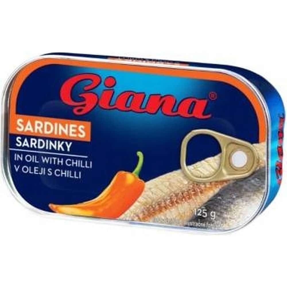 Giana Sardines in oil - 125g full of flavor and health