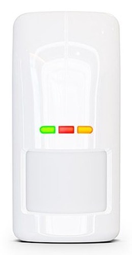 Satel Opal Plus - Outdoor motion detector, white, ideal for property protection