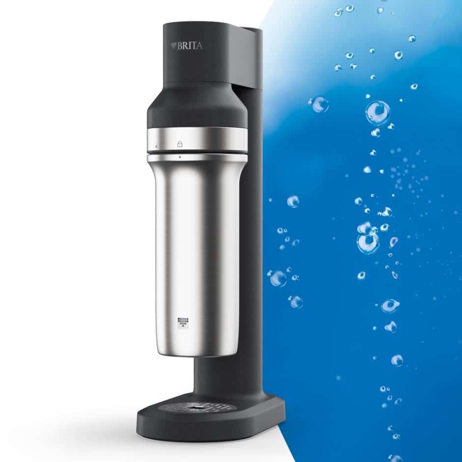 Brita sodaTRIO - Water carbonator black - daily freshness