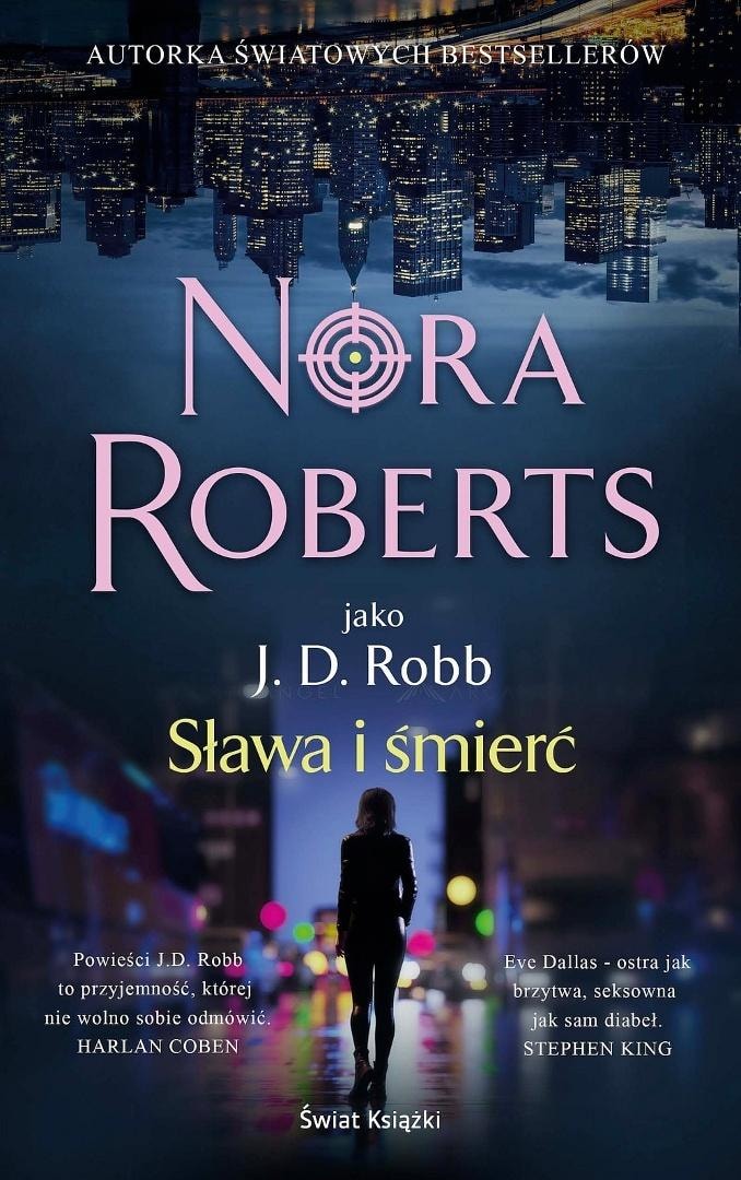 Nora Roberts - Fame and Death - a criminal intrigue captivates from the first page