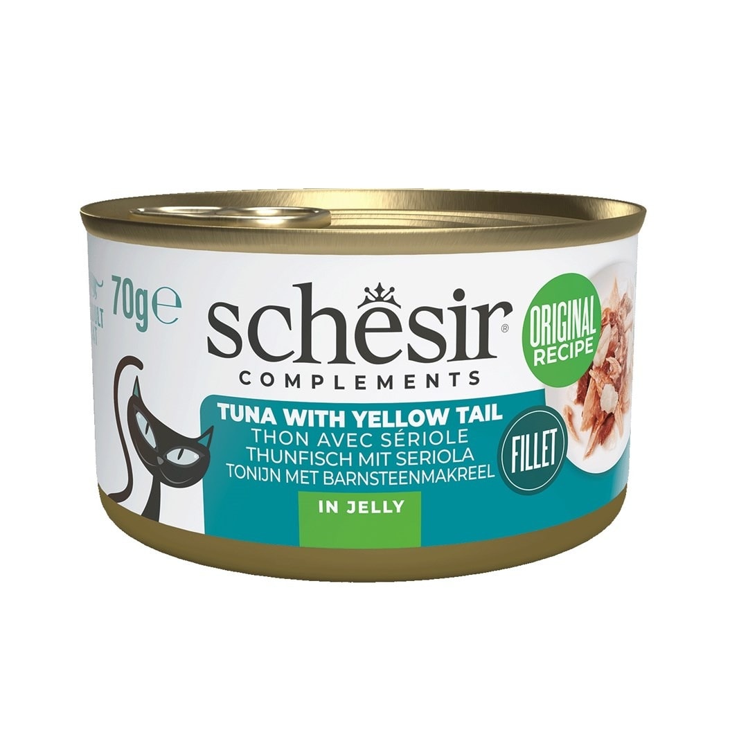 Schesir Oceanic Adult - Tuna with Yellowtail 70g