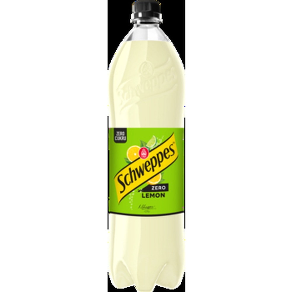 Schweppes Lemon Zero - Refreshing lemon-flavored carbonated drink