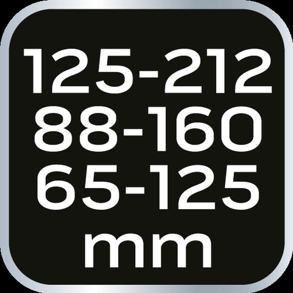 Spring compressor set with interchangeable heads - essential in every workshop