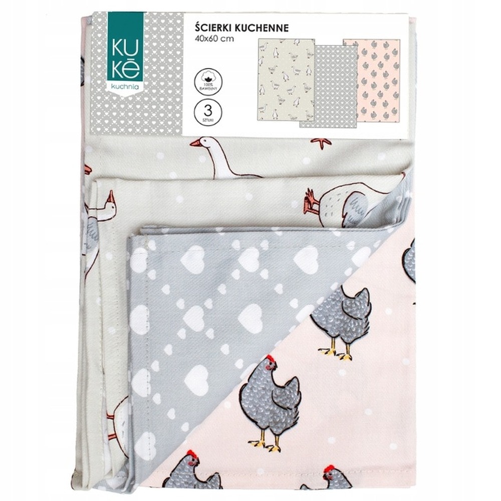 Catnip kitchen cloth beige-white - indispensable in every kitchen