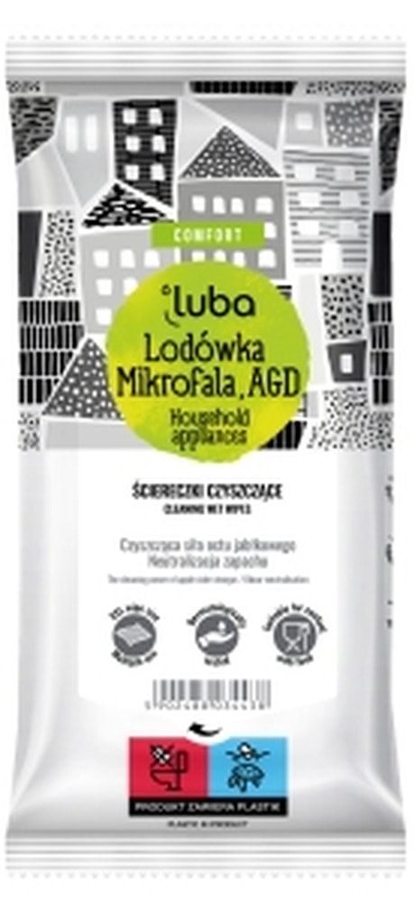 Luba A32 Wet wipes for refrigerators, microwaves and household appliances - ideal for quick cleaning