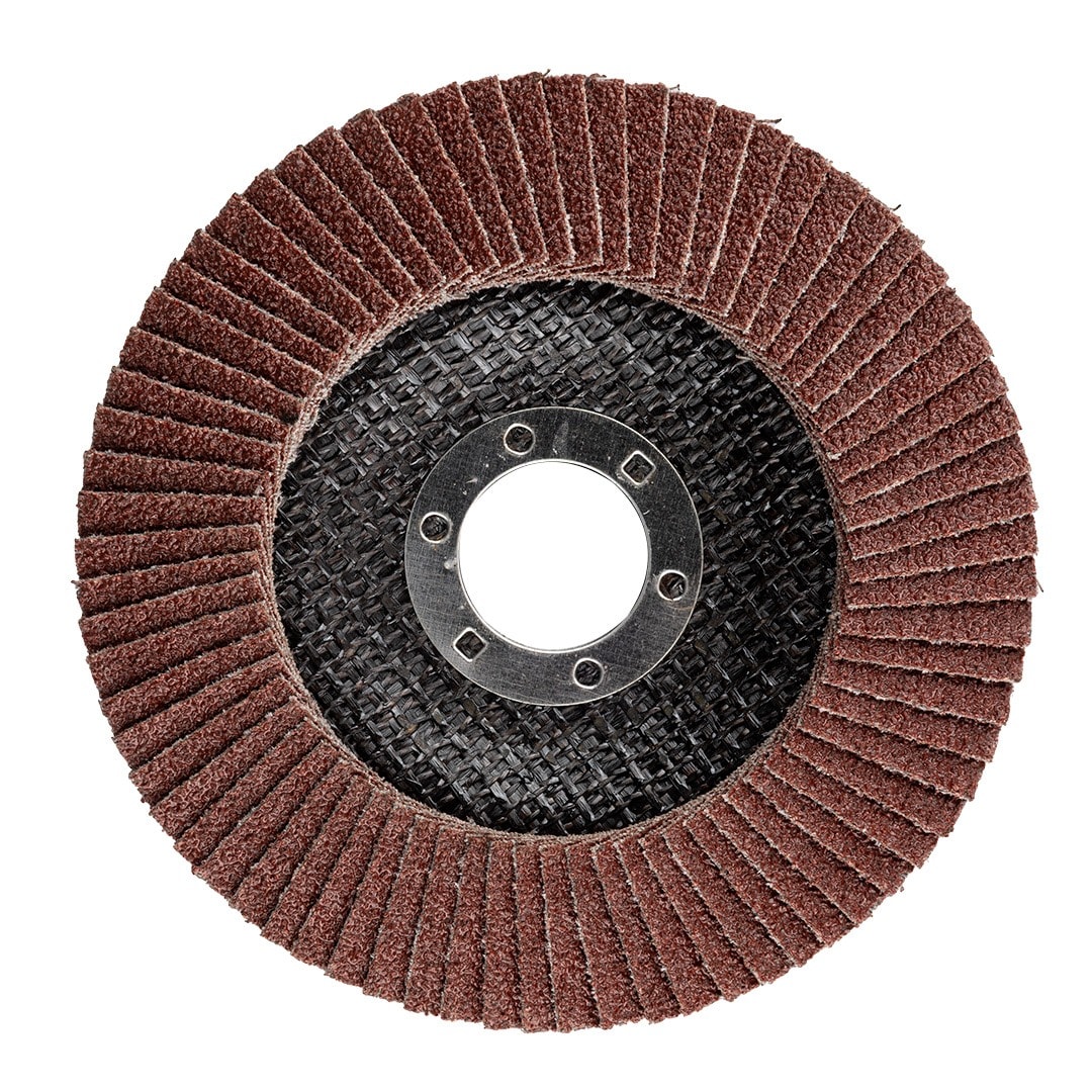 GRAPHITE Flap disc 115 x 22.2 mm, grit P60 - ideal for grinding