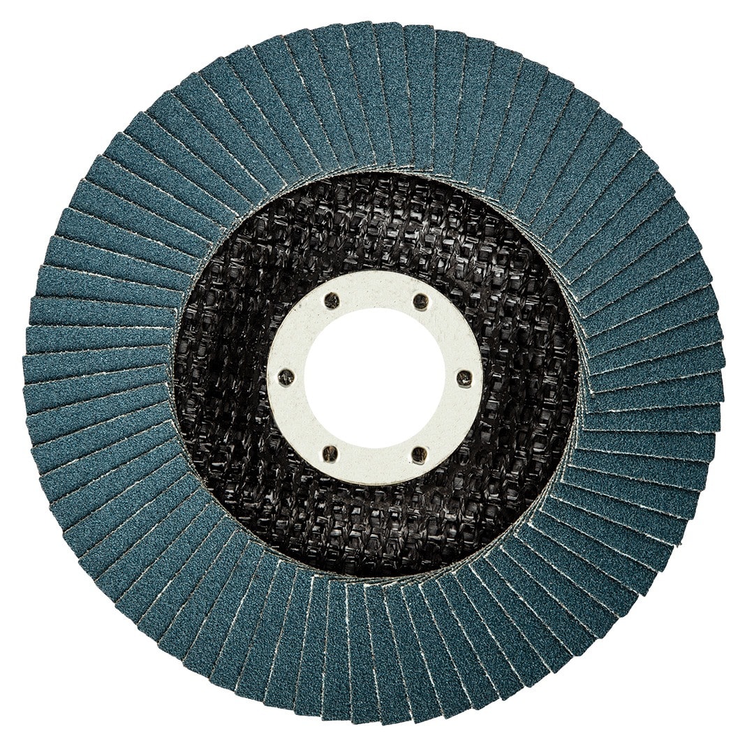 NEO TOOLS Flap disc 115 x 22.2 mm, K120, Zirconia - ideal for metal grinding