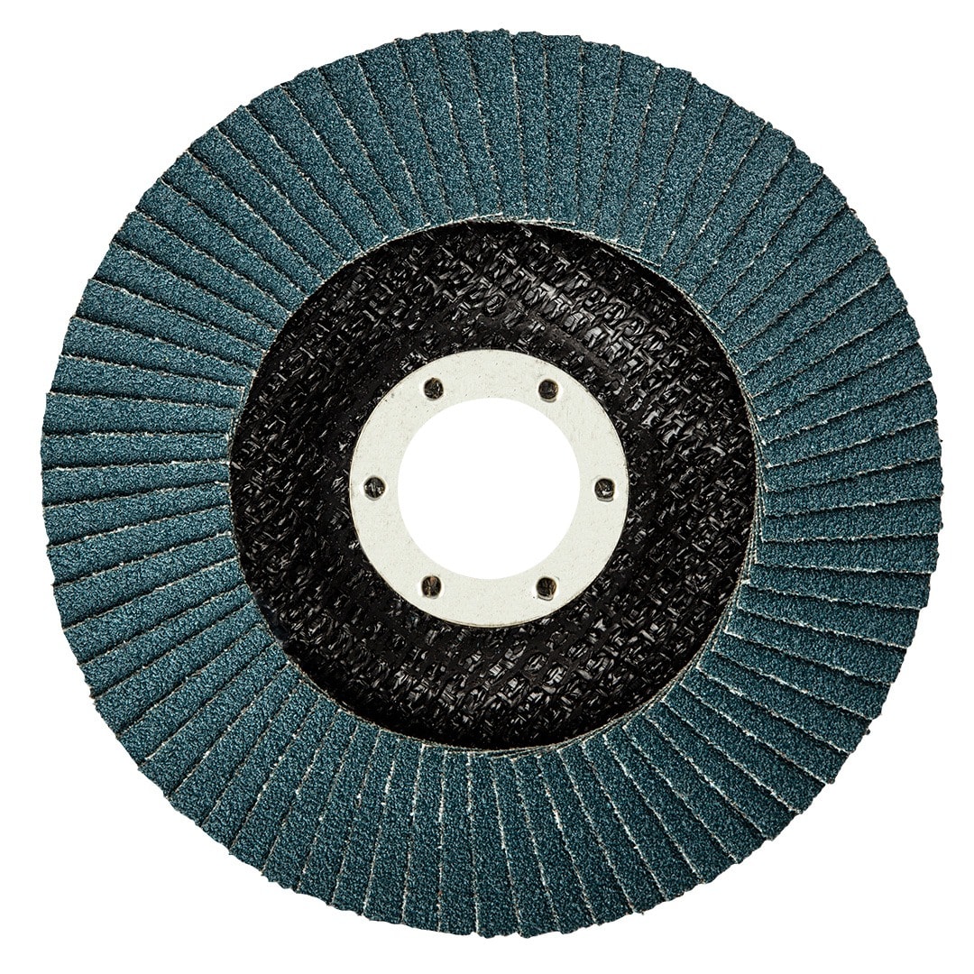 NEO TOOLS Flap disc 115 x 22.2 mm, K80, zirconia - ideal for grinding metal