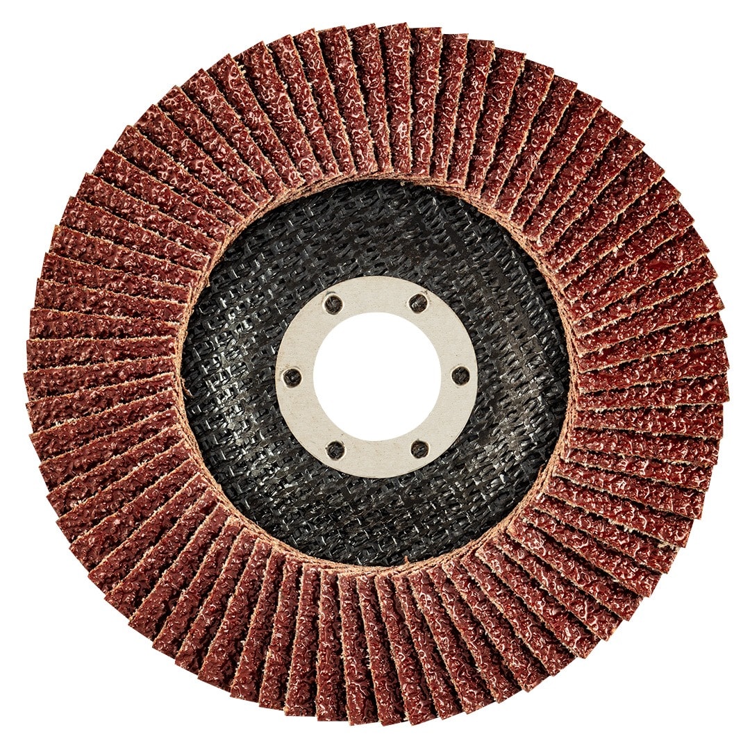 NEO TOOLS Flap disc 125 x 22.2 mm, grit 40 - ideal for grinding metal and wood