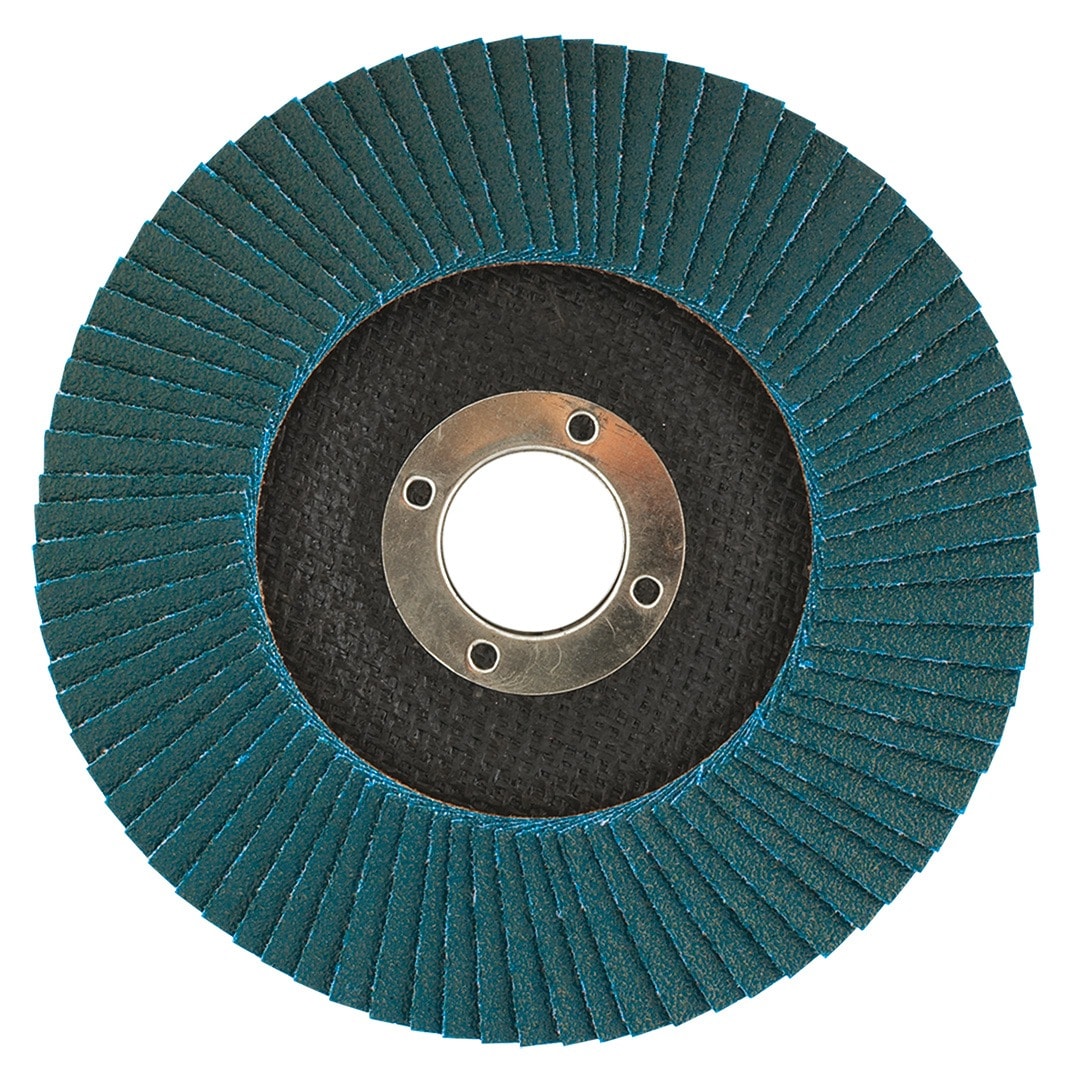 NEO TOOLS Flap disc 125 x 22.2 mm, K60, zirconium - ideal for grinding metal