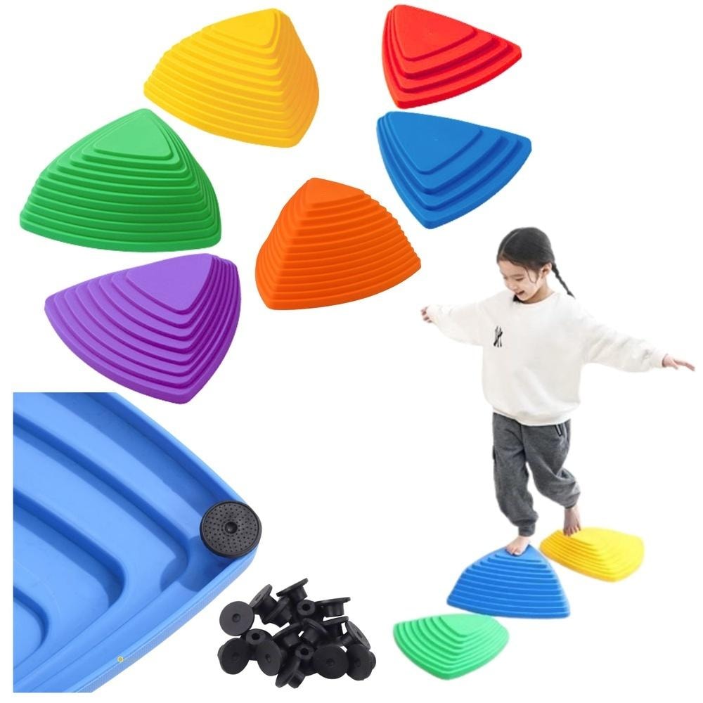 Sensory path balancing stones - 6 pieces for exercises