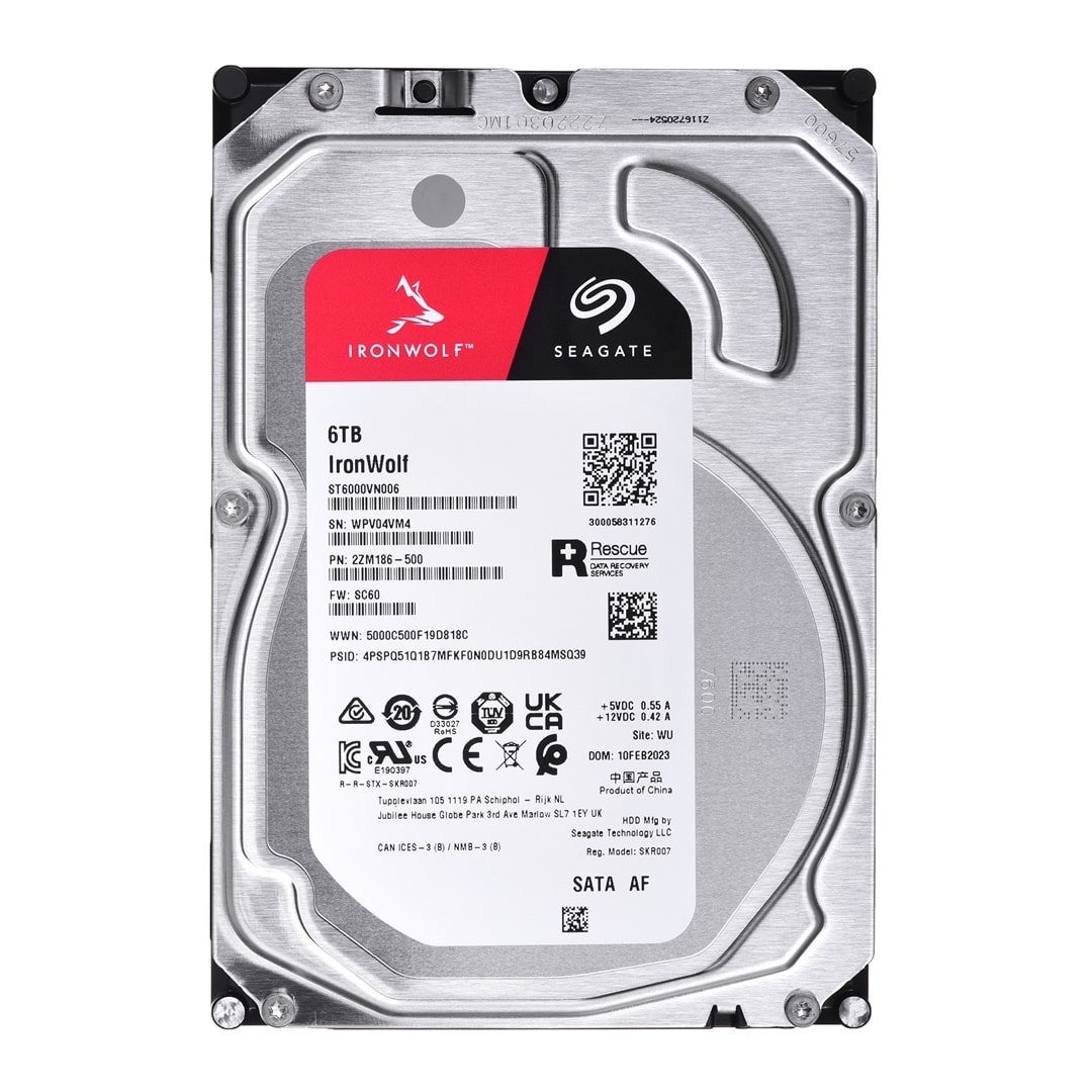 Seagate IronWolf 6 TB - Hard drive for NAS