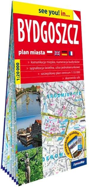 ExpressMap Bydgoszcz - City map 1:20 000 - discover Bydgoszcz!